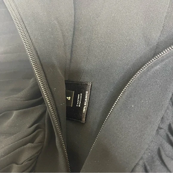 Robert Rodriguez Silk Black Ruffle Camisole Blouse - Picture 5 of 10